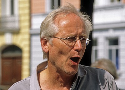 Bordeauxplatz: Joachim Herrmann Luger (Lindenstraße-Darsteller Hans Beimer) - München