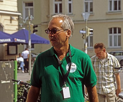 Bordeauxplatz: Claus Vinçon (Lindenstraße-Darsteller Georg Käthe Eschweiler) - München