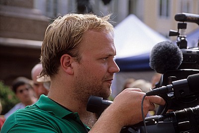 Marienplatz: Moritz A. Sachs (Lindenstraße-Darsteller Klaus Beimer) - München