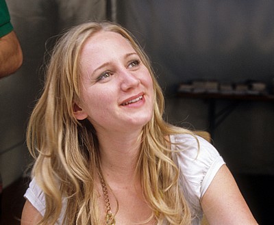 Marienplatz: Sontje Peplow (Lindenstraße-Darstellerin Lisa Dagdelen (geb. Hoffmeister)) - München