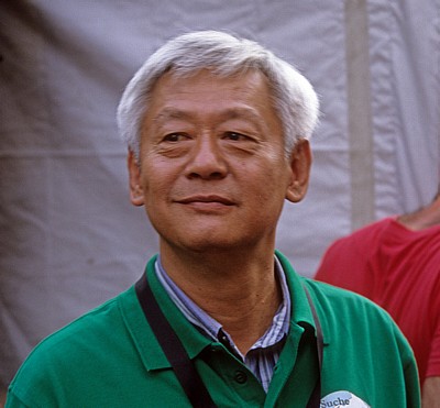 Marienplatz: Amorn Surangkanjanajai (Lindenstraße-Darsteller Gung Pham Kien) - München