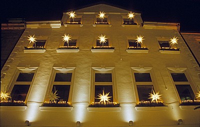 Weihnachtsbeleuchtung in der Krahnstraße - Osnabrück