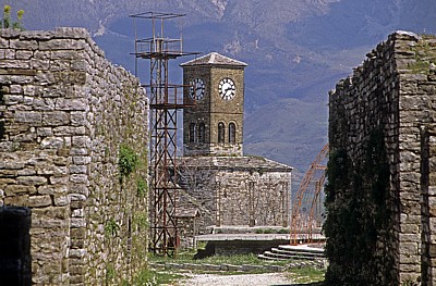 Burg: Uhrturm - Gjirokastra