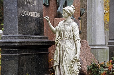 Wiener Zentralfriedhof: Grabstein - Wien