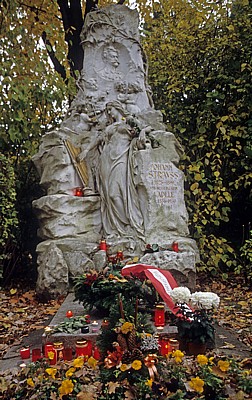 Wiener Zentralfriedhof: Ehrengrab: Johann Strauß - Wien