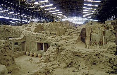 Ausgrabungsstätte - Akrotiri