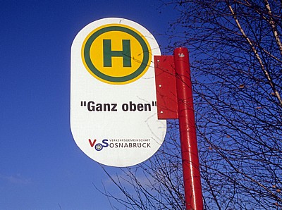 Rundwanderweg Piesberg: Die höchste Bushaltestelle Osnabrücks - Osnabrück