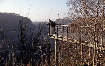 Rundwanderweg Piesberg: Aussichtsplattform Steinbruch - Osnabrück