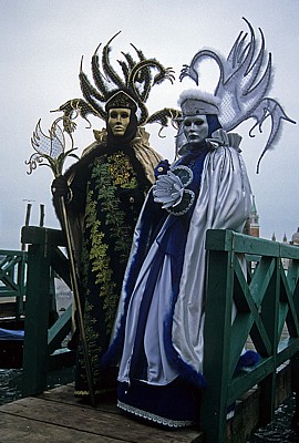 Karneval in Venedig: Molo San Marco - Venedig