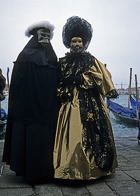 Karneval in Venedig: Molo San Marco - Venedig