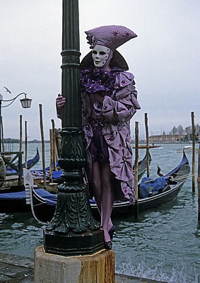 Karneval in Venedig: Molo San Marco - Venedig