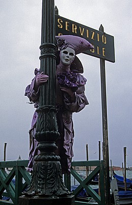 Karneval in Venedig: Molo San Marco - Venedig