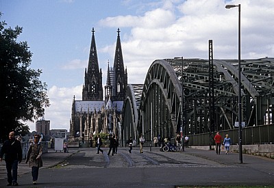 Köln Dom, Hohenzollernbrücke - Köln