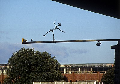 Kunstwerk an der Hohenzollernbrücke - Köln