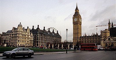 The Clock Tower (Uhrturm), Houses of Parliament - London