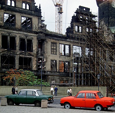 DDR: Residenzschloß - Dresden