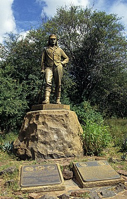 Livingstone-Statue - Victoriafälle