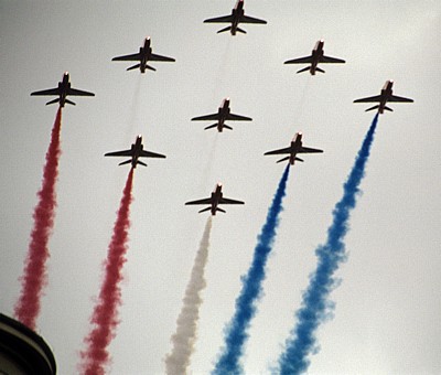 Trooping the Colour: Flugschau - London