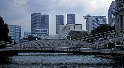 Cavenagh Brücke - Singapur