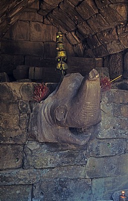 Preah Neak Pean: Wasserspeier (Norden) - Angkor