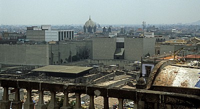 Blick von der Catedral Metropolitana (Kathedrale) - Mexiko-Stadt