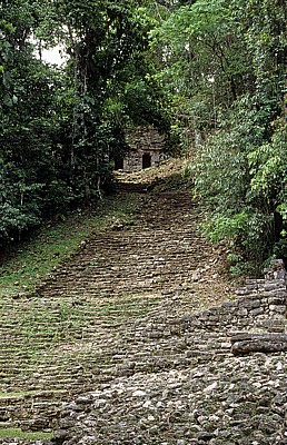 Treppenaufgang - Yaxchilán
