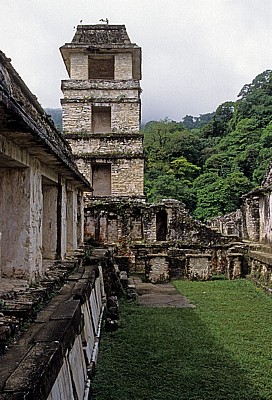 El Palacio (Palast): Observatorio (Sternwarte) - Palenque