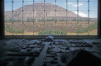 Modell von Teotihuacán - Teotihuacán