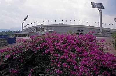 Estadio Olímpico Universitario (Olympiastadion) - Mexiko-Stadt