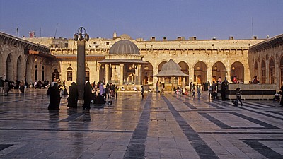 Omayyaden-Moschee: Innenhof - Aleppo