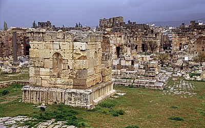 Zeremonial- und Opferhof - Baalbek