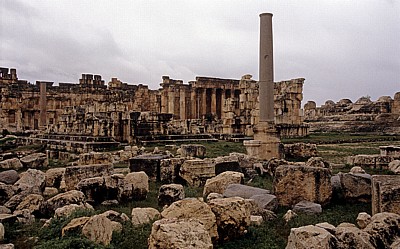 Zeremonial- und Opferhof - Baalbek