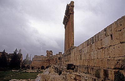 Tempel des Jupiter Heliopolitanus - Baalbek