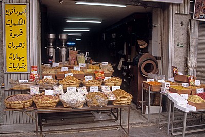 Geschäft für Kaffee und Nüsse - Amman