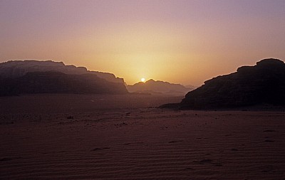 Ar Rak'a: Sonnenuntergang - Wadi Rum