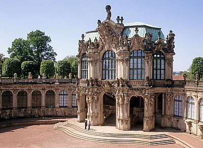 Innere Altstadt: Zwinger - Wallpavillon - Dresden