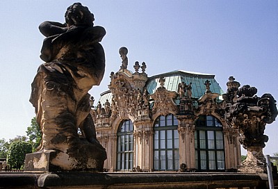 Innere Altstadt: Zwinger - Wallpavillon - Dresden