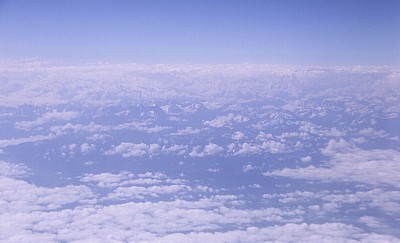 Flug München - Bilbao: Alpen - Deutschland