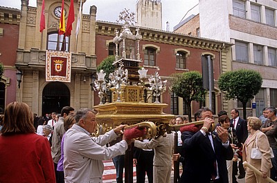 Fest “Virgen del Puy“: Monstranz  - Estella