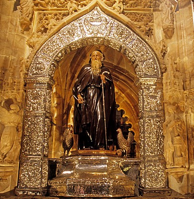 Catedral de El Salvador: Grabmemorial des Hl. Domingo  - Santo Domingo de la Calzada