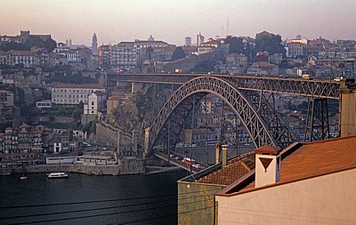 Blick auf die Ponte Luís I - Vila Nova de Gaia