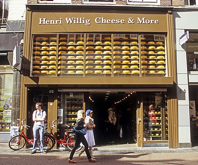 Leidsestraat: Käsegeschäft - Amsterdam