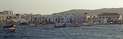 Hafen: Fischerboote - Mykonos