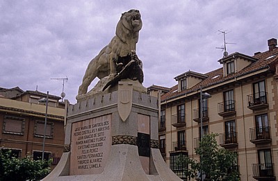 Jakobsweg (Camino Francés): El Monumento de Santocildes (Denkmal) - Astorga
