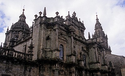 Catedral de Santiago de Compostela (Kathedrale): Nordseite - Santiago de Compostela