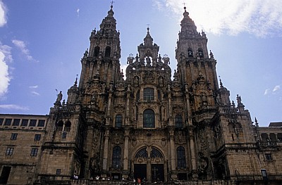 Catedral de Santiago de Compostela (Kathedrale): Westfassade - Santiago de Compostela