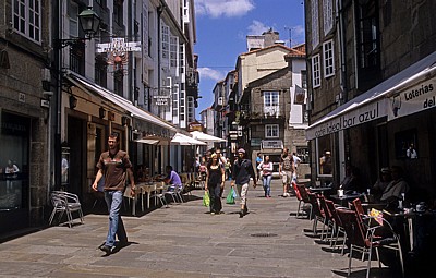Altstadt: Rúa do Franco - Santiago de Compostela