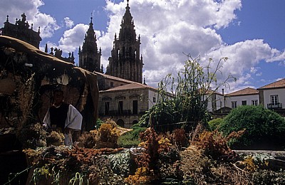 Altstadt: Mittelalterlicher Markt - Kräuter - Santiago de Compostela