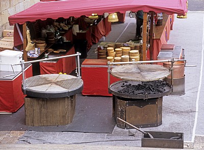 Altstadt: Praza da Quintana – Mittelalterlicher Markt - Santiago de Compostela