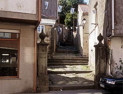 Jakobsweg (Caminho Português): Rúa Santiago - Treppezum Santiaguiño do Monte - Padrón